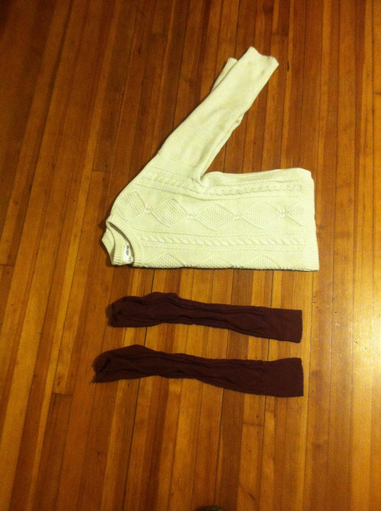 No Sew Snow Socks! Goodwill Rock The Runway